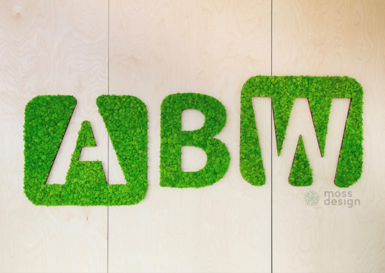 Machové logo ABW s rámikom