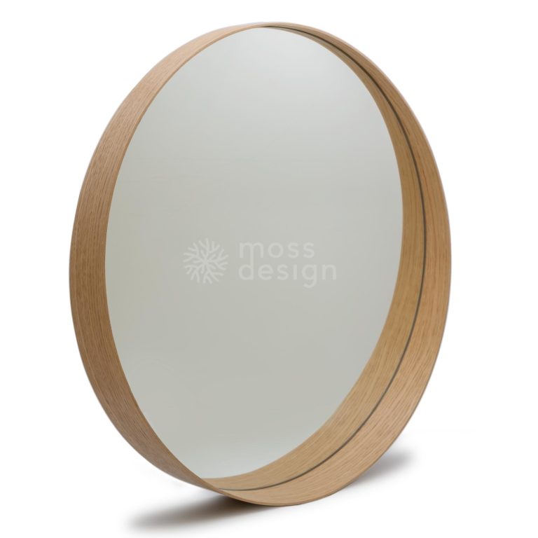 Dizajnové dubové zrkadlo LEAN
